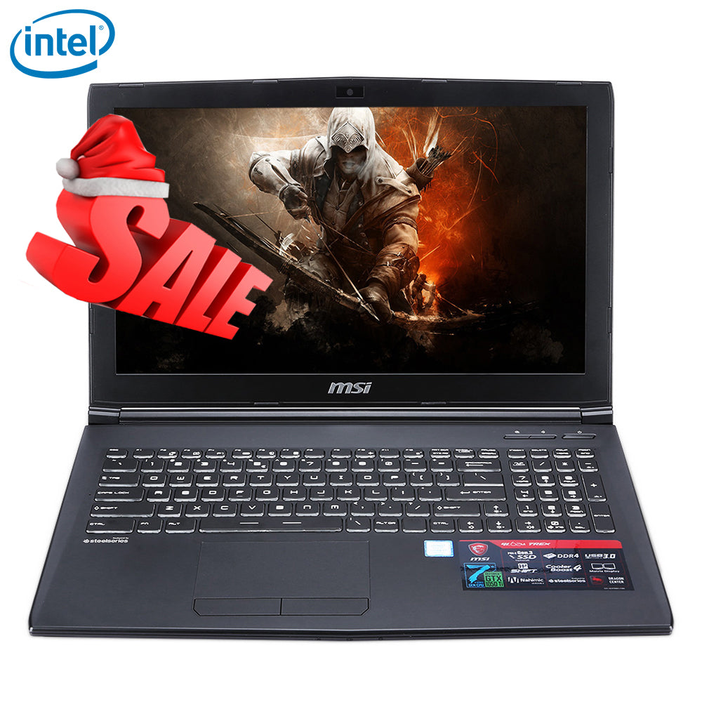 MSI GL62M 7REX-1252CN Gaming Laptop 15.6 inch Windows 10 Home Intel Core i7-7700HQ Quad Core 2.8GHz 8GB RAM 1TB HDD HDMI Type-C - Gabriel