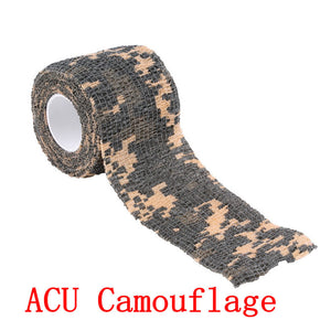 5cmx4.5m Army Camo Outdoor Hunting Shooting Tool Camouflage Stealth Tape Waterproof Wrap Durable new arrival - Gabriel