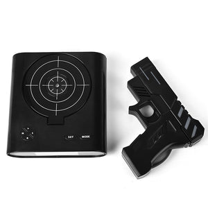Desk Gadget Target Laser Shooting Gun Alarm Clock LCD Screen Gun Alarm Colck/Target Alarm Clock - Gabriel
