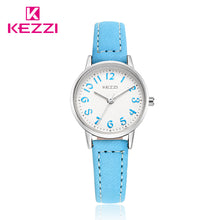 Load image into Gallery viewer, KEZZI Kids Watches Top Brand Waterproof Children Watches Quartz Leather Wristwatches for Girls Boys Kids Girl Watch Hot Sale - Gabriel