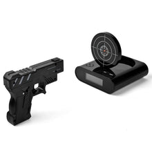 Load image into Gallery viewer, Desk Gadget Target Laser Shooting Gun Alarm Clock LCD Screen Gun Alarm Colck/Target Alarm Clock - Gabriel
