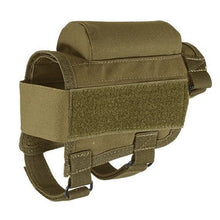 Load image into Gallery viewer, Nylon Tactical Rifle Cheek Rest Riser Pad Ammo Cartridges Holder Carrier Canvas Pouch Round Cartridge bag shell Buttstock Ammo - Gabriel