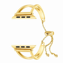 Load image into Gallery viewer, Women Watch Bracelet for Apple Watch Bands 38mm 42mm Adjustable Stainless Steel Strap with Pendant for iWatch Series 3 2 1 - Gabriel