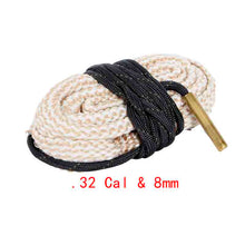 Load image into Gallery viewer, Bore Cleaner Snake 16 GA .25 .32 .40 .338 Cal Gun Cleaning Rope Hunting Rifle Pistol Gun Cleaning Kit - Gabriel