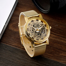 Load image into Gallery viewer, SOXY Luxury Skeleton Watches Men Watch Fashion Gold Watch Men Clock Men&#39;s Watch relogio masculino reloj hombre erkek kol saati - Gabriel