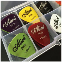 Load image into Gallery viewer, Alice Guitar Pick 1 box case 40 Pieces plectrum mediator mix 0.58-1.5 - Gabriel