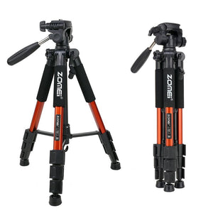 New Zomei Tripod Z666 Professional Portable Travel Aluminium Camera Tripod Accessories Stand with Pan Head for Canon Dslr Camera - Gabriel