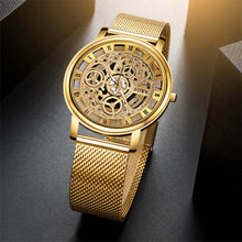 Load image into Gallery viewer, SOXY Luxury Skeleton Watches Men Watch Fashion Gold Watch Men Clock Men&#39;s Watch relogio masculino reloj hombre erkek kol saati - Gabriel