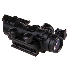 Load image into Gallery viewer, Gun Riflescope 4x Prism Mechanical Optical Fiber Integrated Sniper Rifle Scope Laser Telescopic Sight Hunting Optics - Gabriel