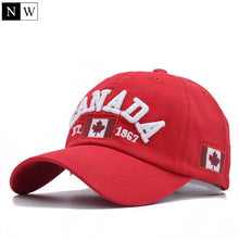Load image into Gallery viewer, [NORTHWOOD] 2018 Cotton Gorras Canada Baseball Cap Flag Of Canada Hat Snapback Adjustable Mens Baseball Caps Brand Snapback Hat - Gabriel