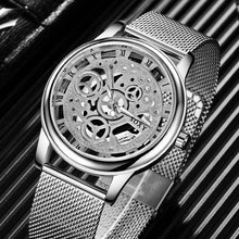 Load image into Gallery viewer, SOXY Luxury Skeleton Watches Men Watch Fashion Gold Watch Men Clock Men&#39;s Watch relogio masculino reloj hombre erkek kol saati - Gabriel