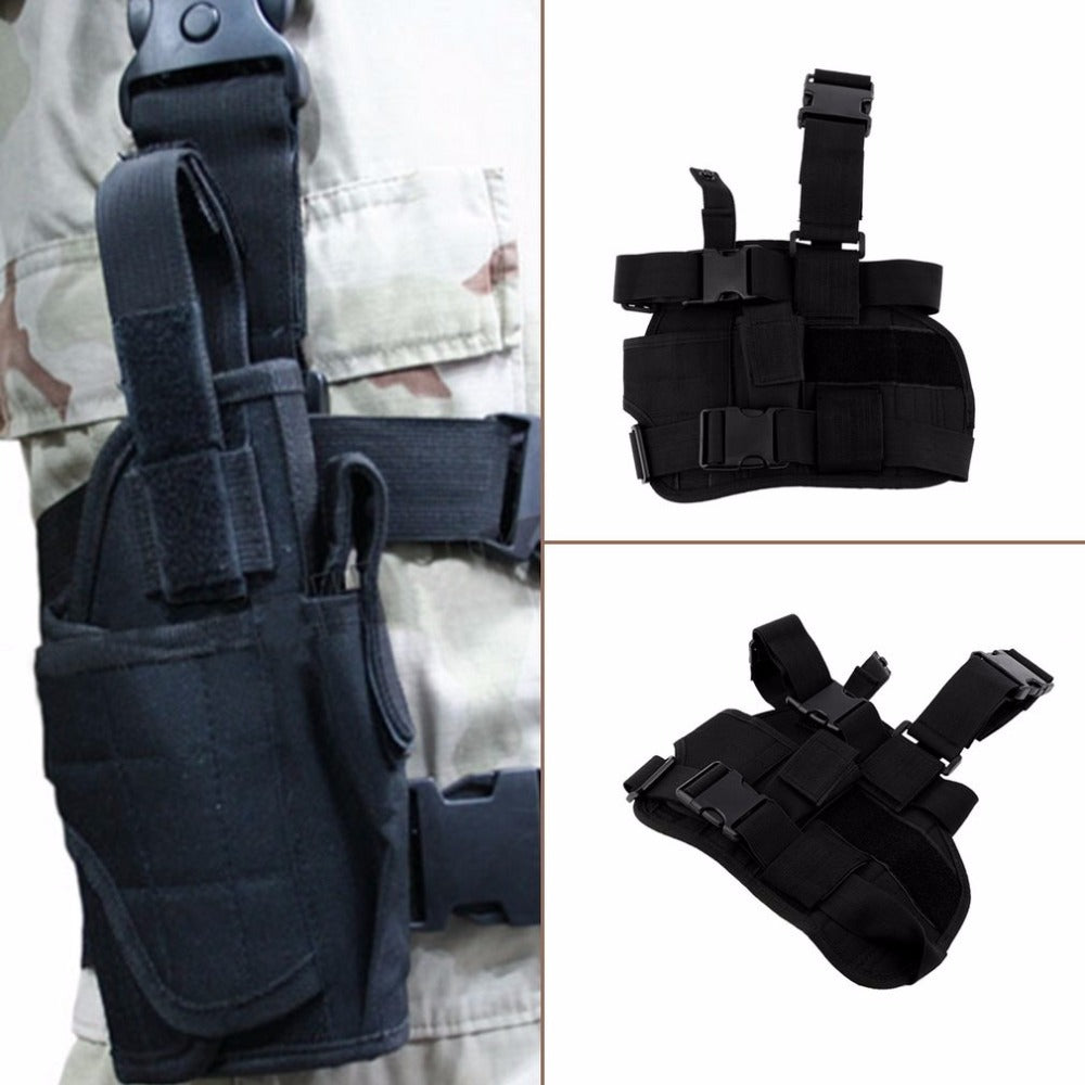 Classic Adjustable Practical Puttee Bag Thigh Leg For Holster Pouch Outdoor Hunting Airsoft Military Tactical free shipping - Gabriel