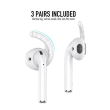 Load image into Gallery viewer, 3 Pairs Soft Silicone Antislip Earphone Case Earbuds Cover for Apple Airpods Headphones Eartip Hook Cap for iphone X 8 7 6 Plus - Gabriel