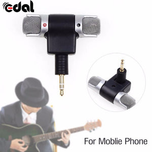 1pc Mini 3.5mm Microphone Stereo Mic For Recording Mobile Phone Studio For Laptop Microphone - Gabriel