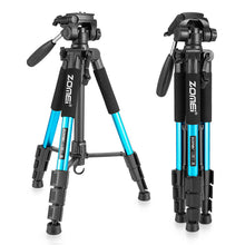 Load image into Gallery viewer, New Zomei Tripod Z666 Professional Portable Travel Aluminium Camera Tripod Accessories Stand with Pan Head for Canon Dslr Camera - Gabriel