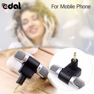 1pc Mini 3.5mm Microphone Stereo Mic For Recording Mobile Phone Studio For Laptop Microphone - Gabriel