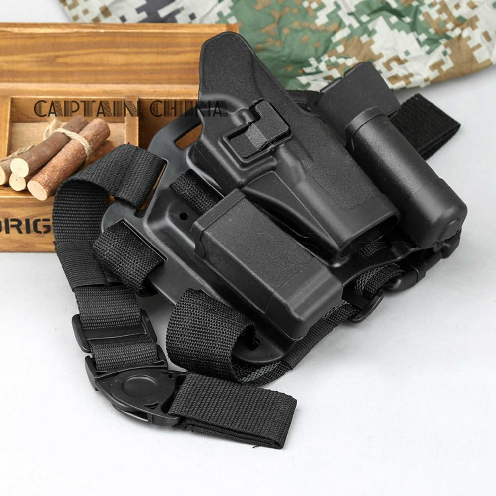 For Glock Gun Holster Combat Thigh Holster Platform Gun Holster for Glock 17 19 22 23 31 32 - Gabriel