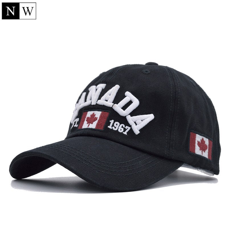 [NORTHWOOD] 2018 Cotton Gorras Canada Baseball Cap Flag Of Canada Hat Snapback Adjustable Mens Baseball Caps Brand Snapback Hat - Gabriel