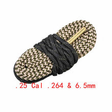 Load image into Gallery viewer, Bore Cleaner Snake 16 GA .25 .32 .40 .338 Cal Gun Cleaning Rope Hunting Rifle Pistol Gun Cleaning Kit - Gabriel