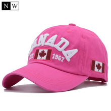 Load image into Gallery viewer, [NORTHWOOD] 2018 Cotton Gorras Canada Baseball Cap Flag Of Canada Hat Snapback Adjustable Mens Baseball Caps Brand Snapback Hat - Gabriel