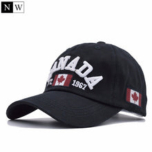 Load image into Gallery viewer, [NORTHWOOD] 2018 Cotton Gorras Canada Baseball Cap Flag Of Canada Hat Snapback Adjustable Mens Baseball Caps Brand Snapback Hat - Gabriel