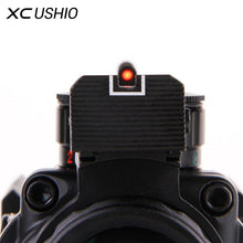 Load image into Gallery viewer, Gun Riflescope 4x Prism Mechanical Optical Fiber Integrated Sniper Rifle Scope Laser Telescopic Sight Hunting Optics - Gabriel