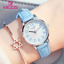 Load image into Gallery viewer, KEZZI Kids Watches Top Brand Waterproof Children Watches Quartz Leather Wristwatches for Girls Boys Kids Girl Watch Hot Sale - Gabriel