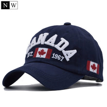 Load image into Gallery viewer, [NORTHWOOD] 2018 Cotton Gorras Canada Baseball Cap Flag Of Canada Hat Snapback Adjustable Mens Baseball Caps Brand Snapback Hat - Gabriel