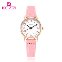 Load image into Gallery viewer, KEZZI Kids Watches Top Brand Waterproof Children Watches Quartz Leather Wristwatches for Girls Boys Kids Girl Watch Hot Sale - Gabriel