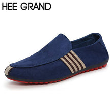 Load image into Gallery viewer, HEE GRAND Brand 2017 Fashion Slip-On Flat Breathable Casual Male Shoes, Striped Solid Men Summer Fashion Shoes XMR212 - Gabriel