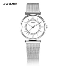 Load image into Gallery viewer, SINOBI Fashion Bling Quartz Watches Women&#39;s Gold Top Luxury Brand Diamond Clock Female Geneva Quartz Clock Ladies Wristwatch - Gabriel