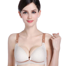 Load image into Gallery viewer, Cotton Breastfeeding Maternity Bra Nursing Bras for pregnant women front opening Pregnancy feeding bra underwear clothing - Gabriel