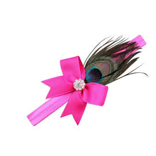 Load image into Gallery viewer, Hair Band Accessories Crystal Peacock Feathers &#39;s Hair Band  Girl&#39;s Headwear Princess Crystal Pearl Hairband #LSN - Gabriel
