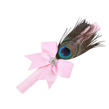Load image into Gallery viewer, Hair Band Accessories Crystal Peacock Feathers &#39;s Hair Band  Girl&#39;s Headwear Princess Crystal Pearl Hairband #LSN - Gabriel