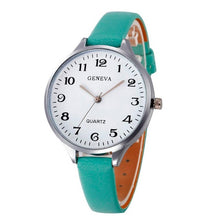 Load image into Gallery viewer, Luxury brand 2017 Women Quartz Watch Casual Checkers Faux Leather Quartz Analog montre sport femme relogios de pulso Wristwatch - Gabriel