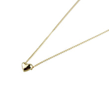 Load image into Gallery viewer, SUSENSTONE Simple Smooth Small Women Heart Crystal Rose Gold Pated Pendant NecklaceJewelry - Gabriel