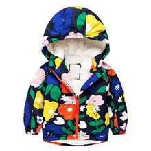 Load image into Gallery viewer, Baby Boys Jackets 2017 Brand Kids Winter Down Jackets for Boys Clothes Hooded Wollen Pattern Children Outerwear Girls Parka Coat - Gabriel