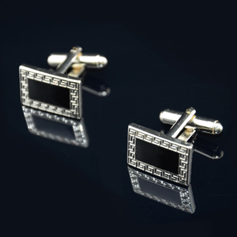 Disu Retro Cufflinks Suit Lapel Men's Wedding Party Gift Cuff Link - Gabriel