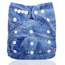Load image into Gallery viewer, Bear Leader 207 Baby Diaper Cover Wrap Blue Baby Nappy Changing Reusable Baby Cloth Diapers Washable Pool Cover 13 Color - Gabriel