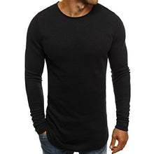 Load image into Gallery viewer, Men Tee Shirt Long Sleeve Gyms Classic T Shirt Solid Tops Bodybuilding Sportswear O-Neck TShirts Slim Fit Leisure Clothing 2018 - Gabriel