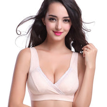 Load image into Gallery viewer, 2018 New Breast Feeding Maternity Nursing Bra sleep bra for nursing pregnant women Breastfeeding cotton Wire free Bras underwear - Gabriel