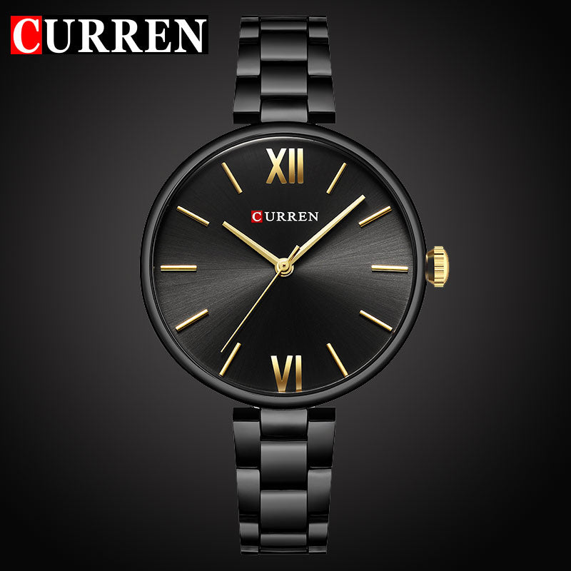 CURREN Top luxury brand Women Watch Quartz Female clock Casual Fashion Stainless steel Strap Ladies Gift relogio feminino New - Gabriel