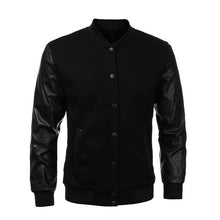 Load image into Gallery viewer, Casual Man Jackets Men Leather Jacket Male Coat Jacket Long Sleeve Jackets Fashion Outwear Casual Leather Warm Coat Plus 4XL - Gabriel
