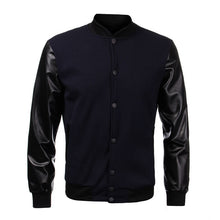 Load image into Gallery viewer, Casual Man Jackets Men Leather Jacket Male Coat Jacket Long Sleeve Jackets Fashion Outwear Casual Leather Warm Coat Plus 4XL - Gabriel