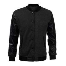 Load image into Gallery viewer, Casual Man Jackets Men Leather Jacket Male Coat Jacket Long Sleeve Jackets Fashion Outwear Casual Leather Warm Coat Plus 4XL - Gabriel
