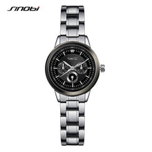 Load image into Gallery viewer, SINOBI Fashion Brand Quartz Watch Women Stainless Steel Watchband Ladies Quartz-watch Geneva Clock Female Dress Wristwatch - Gabriel