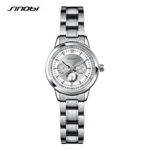Load image into Gallery viewer, SINOBI Fashion Brand Quartz Watch Women Stainless Steel Watchband Ladies Quartz-watch Geneva Clock Female Dress Wristwatch - Gabriel