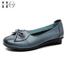 Load image into Gallery viewer, HEE GRAND PU Leather Low Heel Shoes 2017 Bowtie Casual Shoes Woman Spring Slip On Comfort Platform Shoes Woman XWD5326 - Gabriel