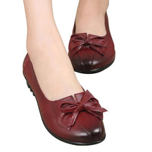 Load image into Gallery viewer, HEE GRAND PU Leather Low Heel Shoes 2017 Bowtie Casual Shoes Woman Spring Slip On Comfort Platform Shoes Woman XWD5326 - Gabriel