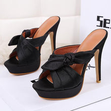 Load image into Gallery viewer, HEE GRAND Butterfly-knot Women Thin Heels Women Comfortable Wearing 2018 NEW Trend for the Fashion Shoes Women Heels WXG517 - Gabriel